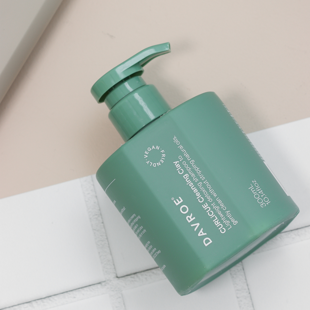 DAVROE Curlicue Cleansing Clay Shampoo 300ml - Детокс-шампунь з глиною - фото №2